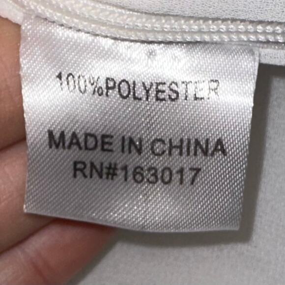 Princess Polly Ariah White Long Balloon Sleeve Milkmaid Crop Top Size 4 - Picture 5 of 16